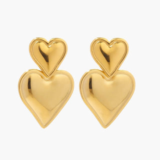 Gemma Heart Earrings