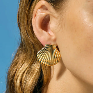 Katherine Seashell Earrings