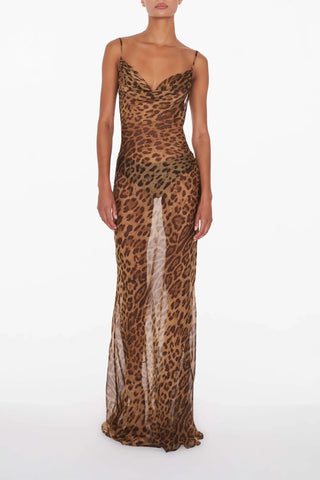 Mila Sheer Maxi Dress