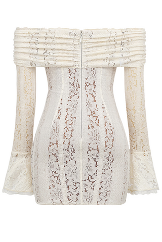 Edith Lace Mini Dress