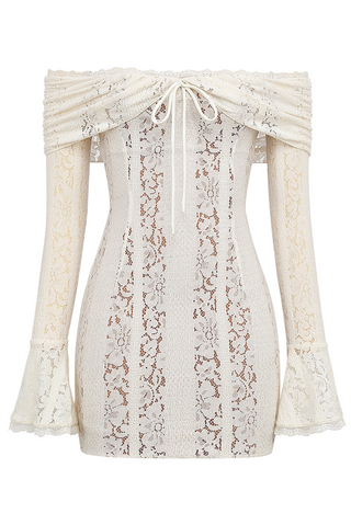 Edith Lace Mini Dress