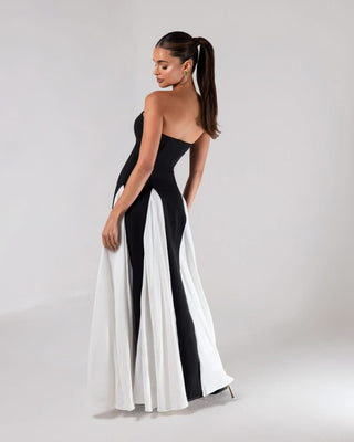 Laura Pleated Maxi Dress