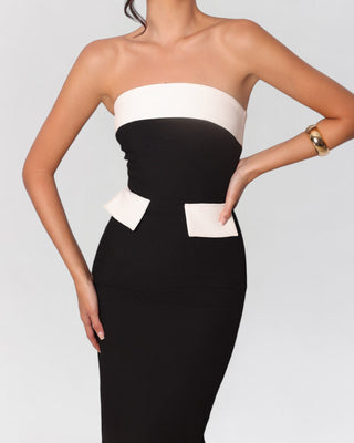 Shem Strapless Maxi Dress